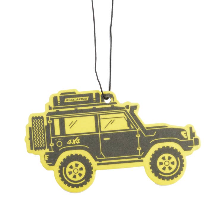 Fresh Fresheners - Wholesale Car Freshener - Unisex - Overland Jeep Air Freshener Pack of 12