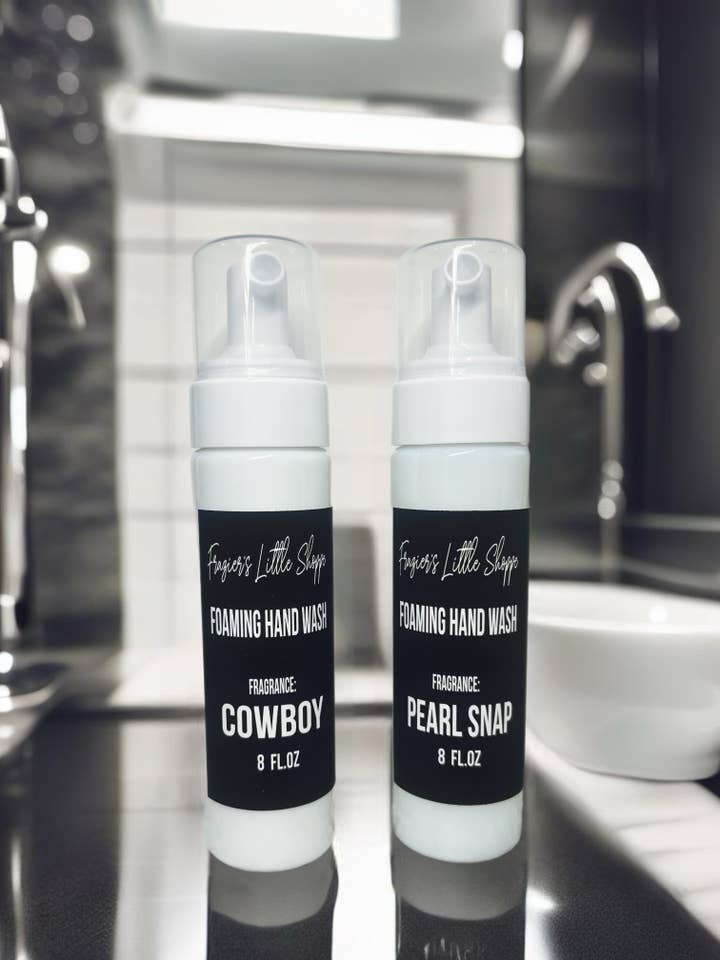 Skummende håndsæbe - 8oz for engroshandel hos Fraziers Little Shoppe