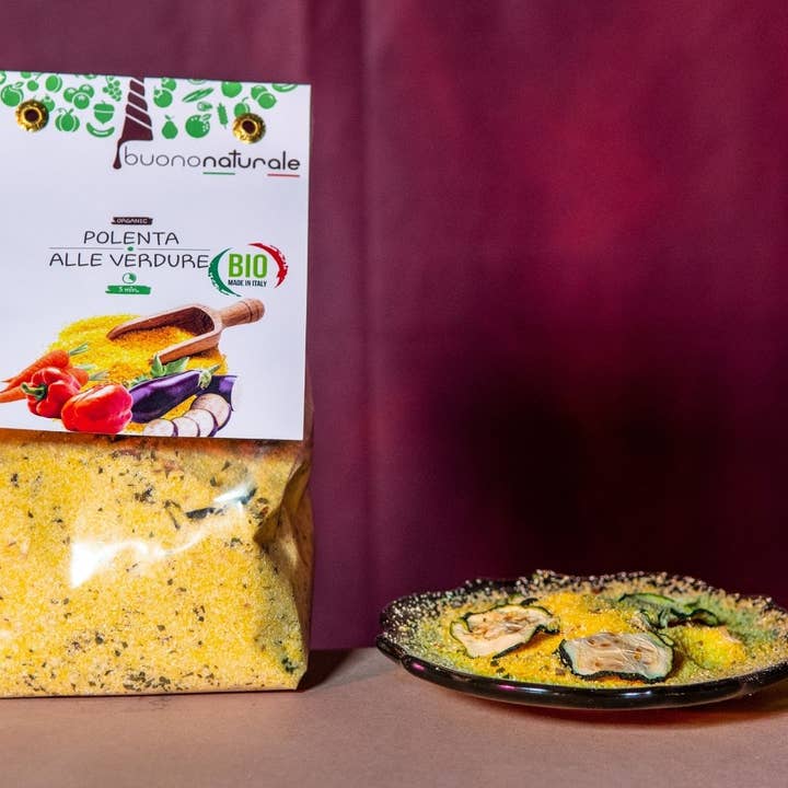 buononaturale - Wholesale Pasta - Polenta with mixed vegetables ORGANIC 250g — Vegan, GF in 51