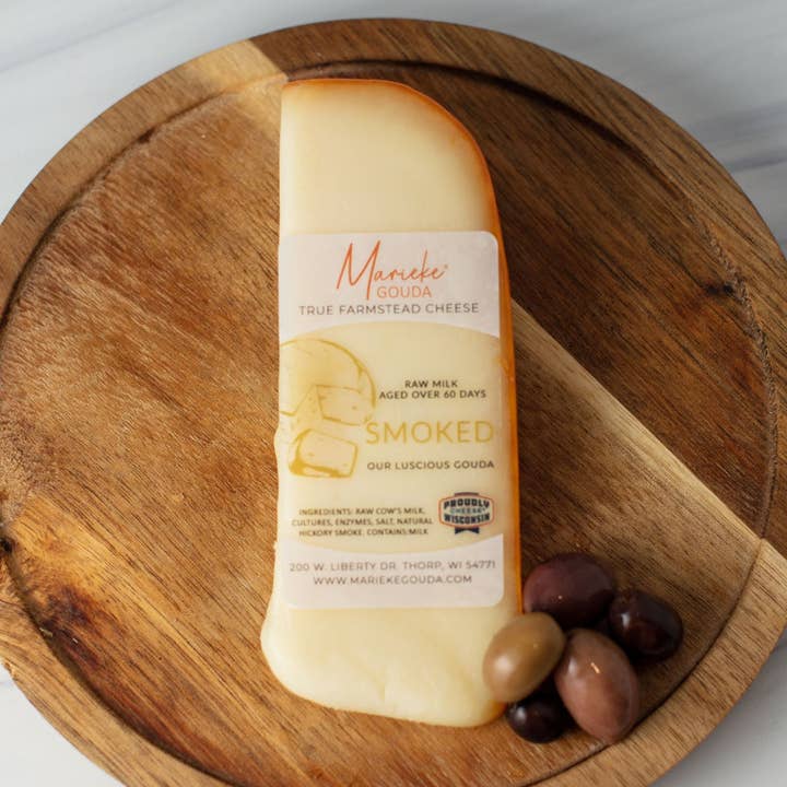 Smoked Gouda, 4lb Pre-Cut Case - Marieke® Gouda for wholesale by Marieke Gouda