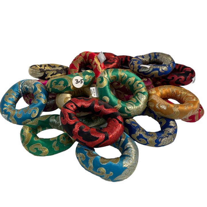 Tenzing Collections - Wholesale Meditation Supplies - Assorted singing bowls Ring Cushion Pillow, Ring Pillow