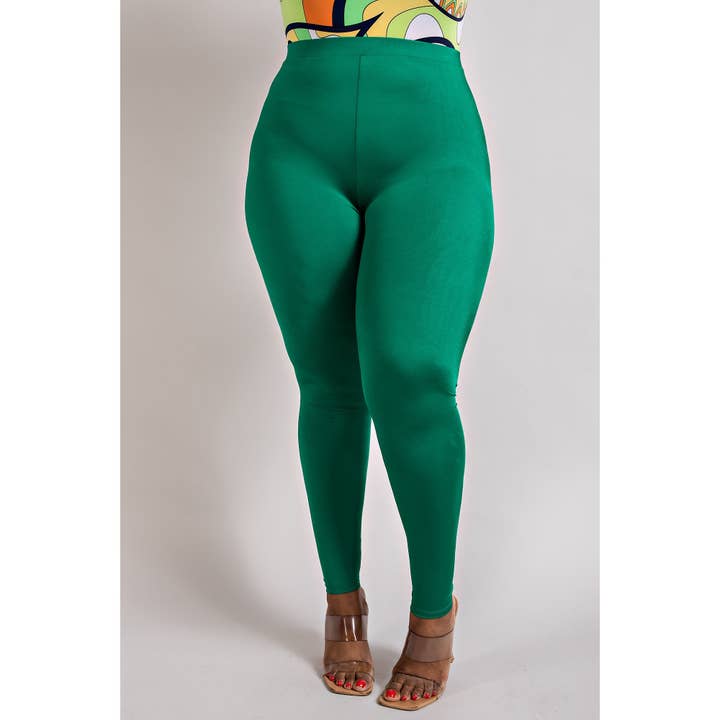 PLUS SIZE HIGH RISE LEGGINGS for wholesale by The Curve LA