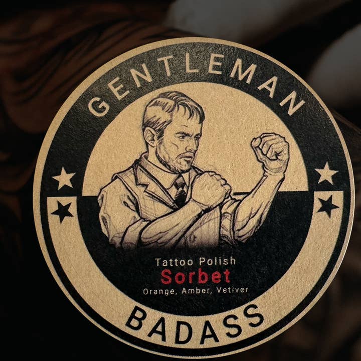 Tattoo Polish - Sorbet - 2 oz. for wholesale by Gentleman Badass