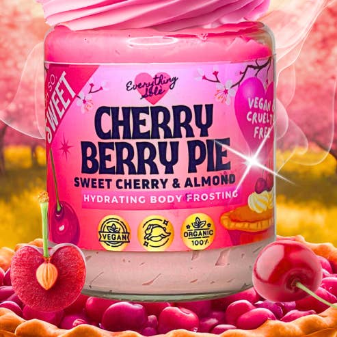 Cherry Berry Pie" Body Butter – Decadent Hydration & Glow for wholesale by Everything Solé
