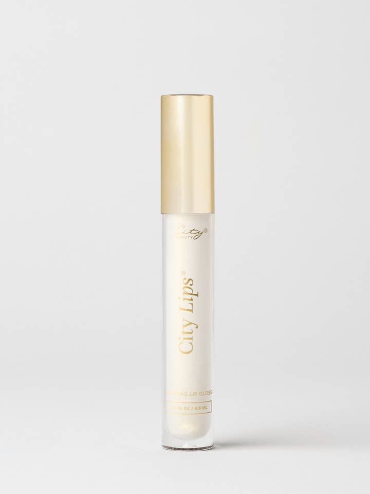 City Lips® - Gloss Repulpant - Paillettes Dorées Éclat de Minuit pour la vente par City Beauty