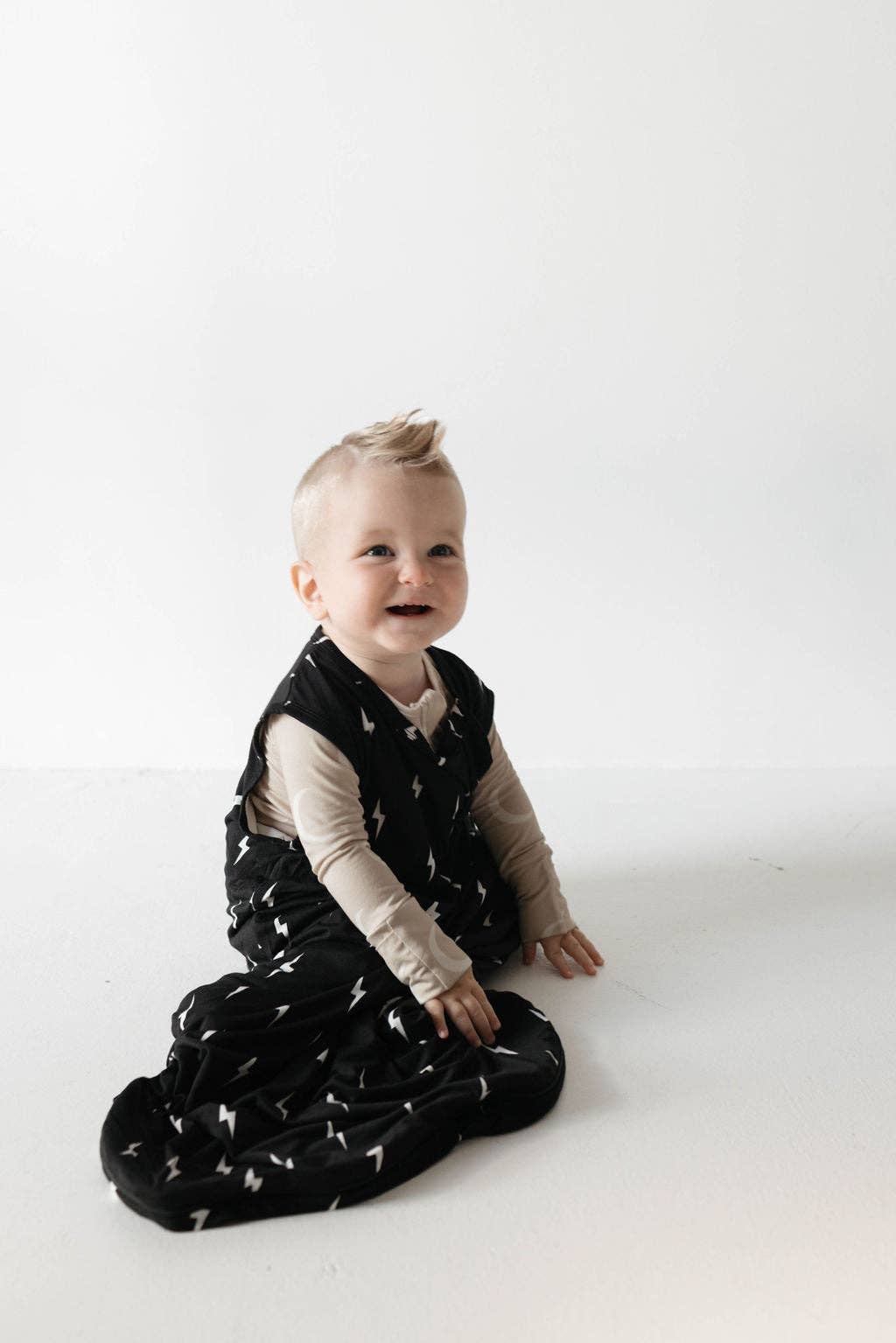 Forever French Baby - Wholesale Sleepsack - Baby - Bamboo Sleep Sack | Midnight Lightning Bolt5