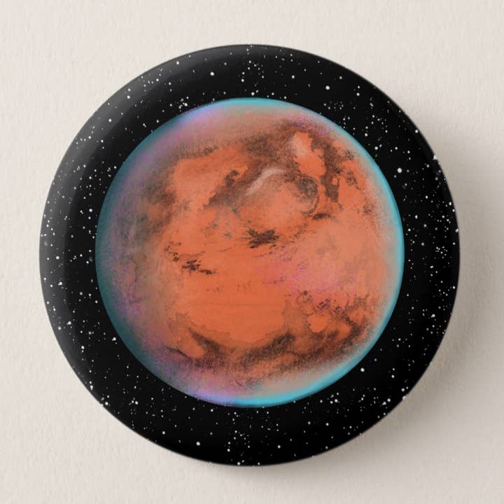 Broche Badge Mars pour la vente par Hollowdolls