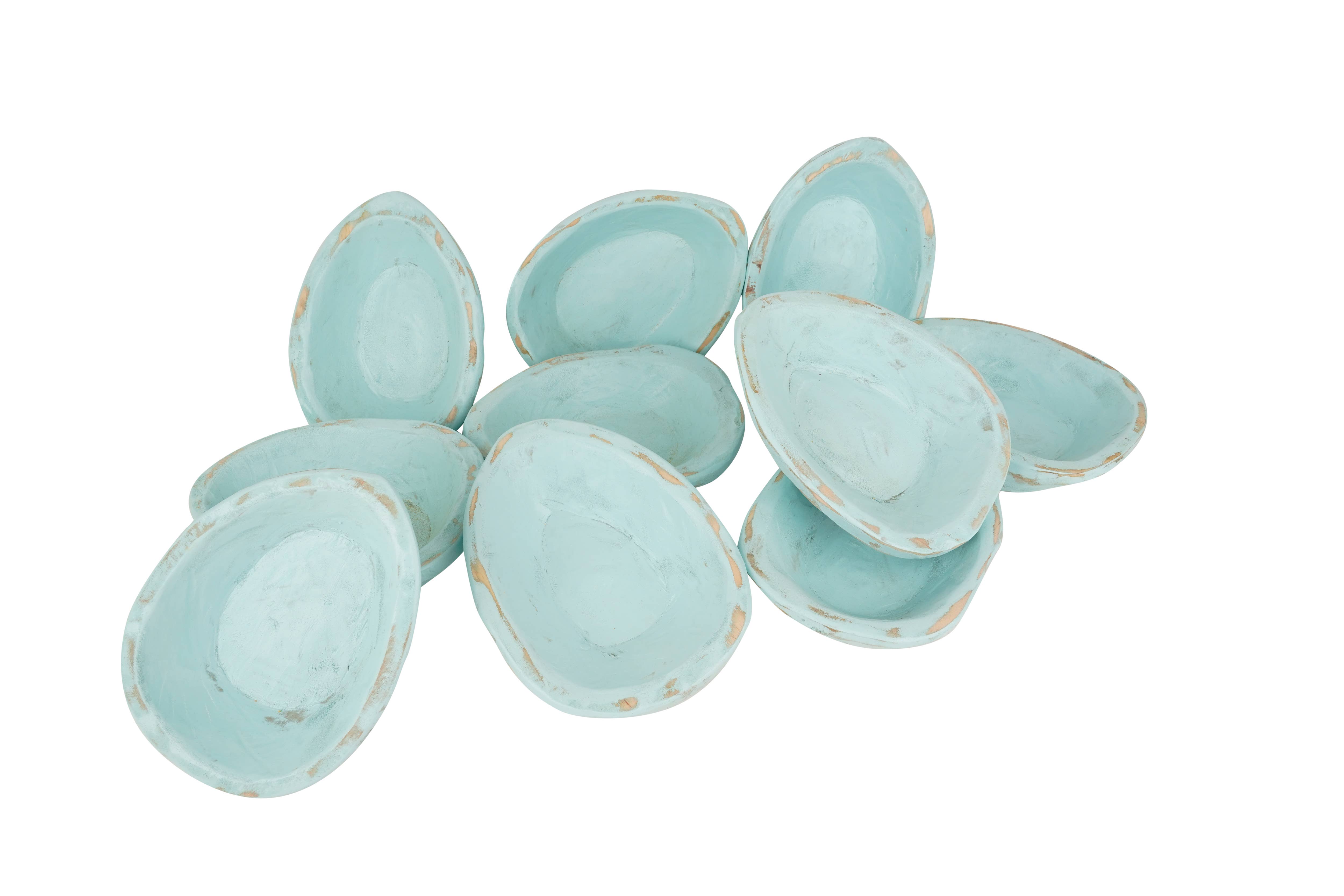 My Amigos Imports - Wholesale Candle Holder - Egg Dough Bowl-Easter-Candle Ready-8 Color Choices12