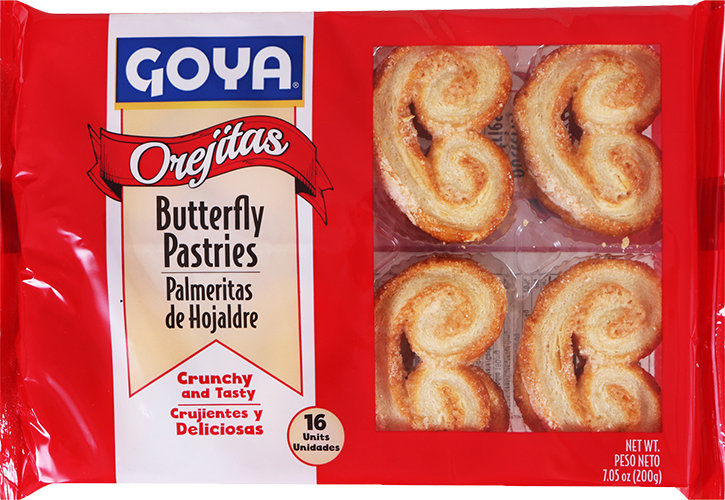 L&F Universal Goods - Wholesale Cookie - GOYA Orejitas Butterfly Pastry 12/7.05OZ0