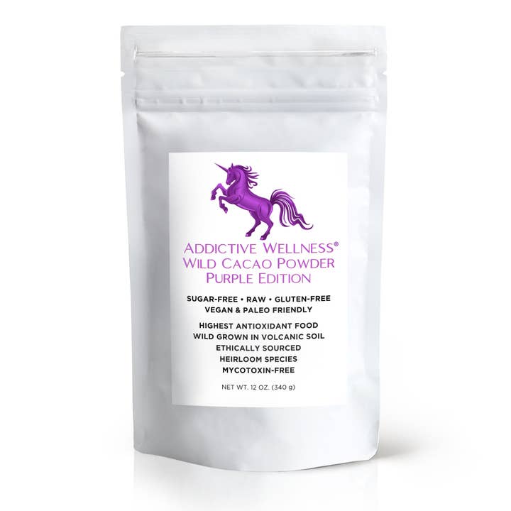 Paarse Wilde Cacaopoeder voor wholesale door Addictive Wellness