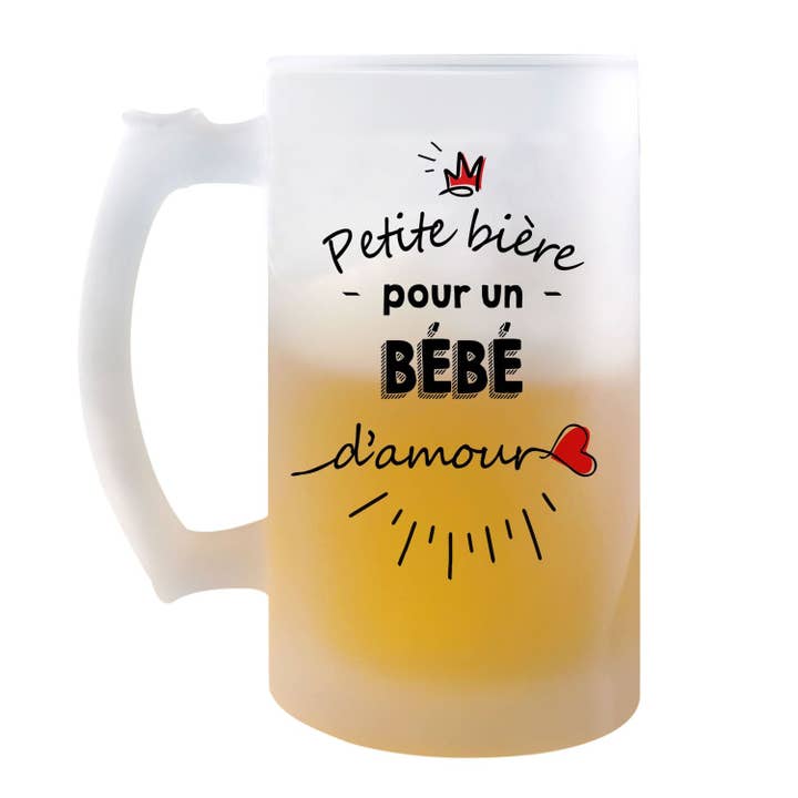 Planetee - Wholesale Beer Glass/Mug - Petite Pinte d'un Bébé d'Amour beer mug