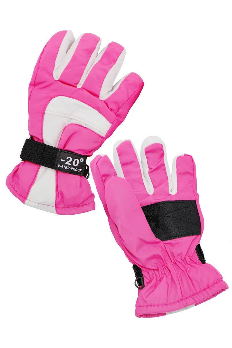SURTIDO Guantes de esquí resistentes e impermeables para niños y jóvenes Racer de venta al por mayor en Faire1