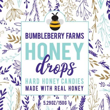 Bumbleberry Farms - Wholesale Hard Candy - Honey Drops - Hard Honey Candies - 5.29 OZ/150G3