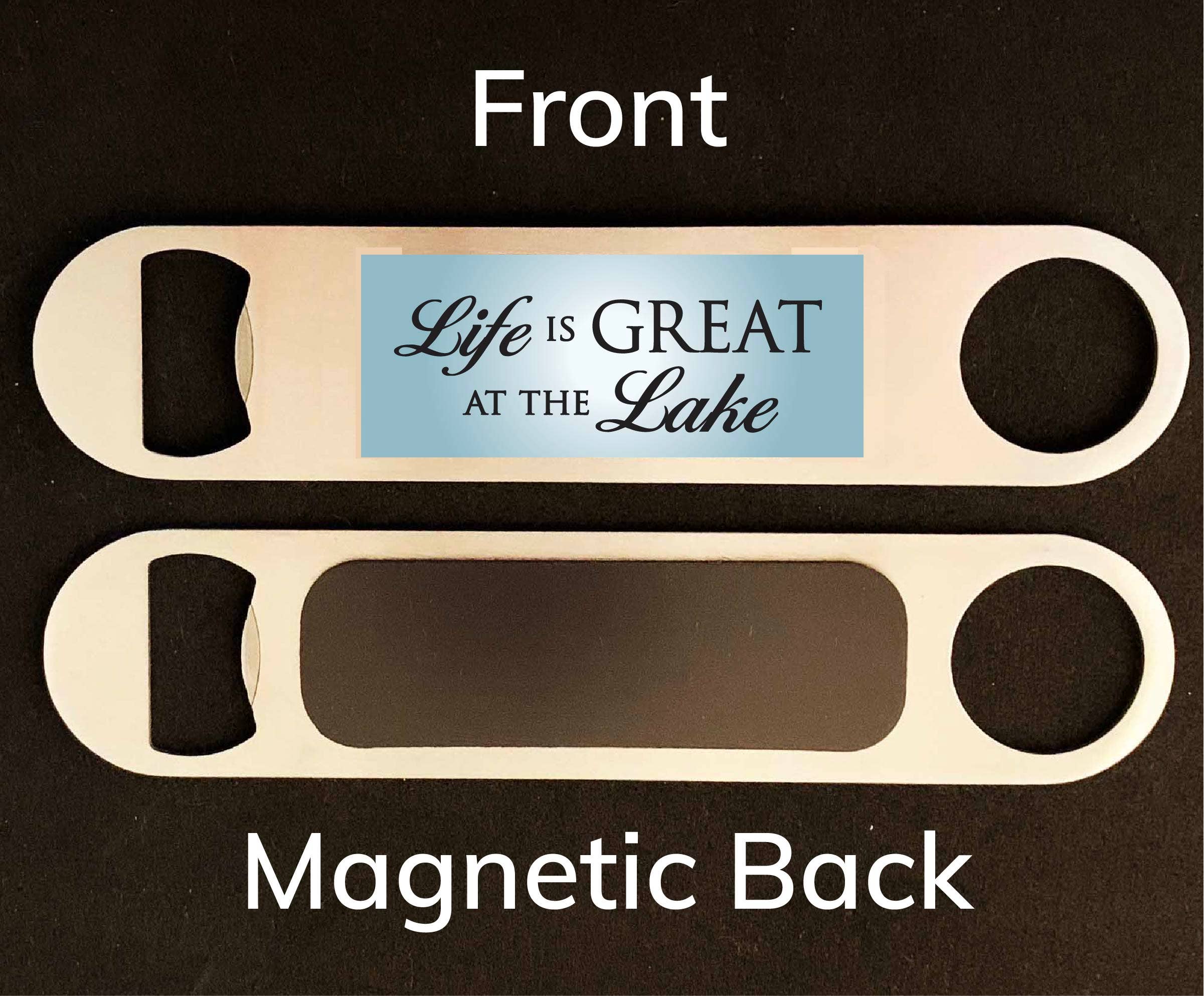 The Wine Steward LLC – wholesale Bottle/wine opener – Life is Great at the Lake Bottle Opener2