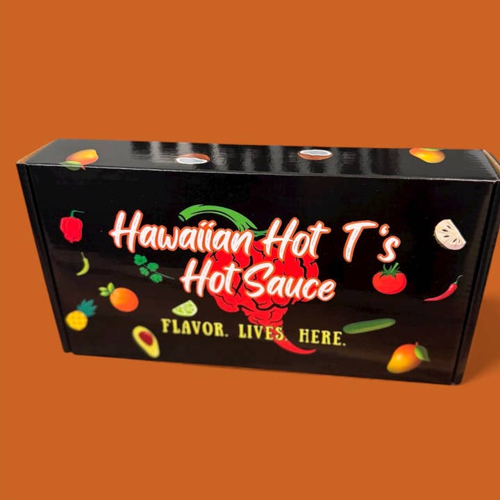 QT's Sample Pack for wholesale by Hawaiian Hot T’s Hot Sauce