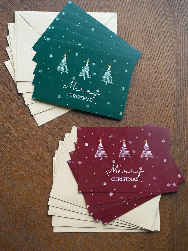 Weinachtskarte inkl. Briefumschlag für den Großhandel von Immery