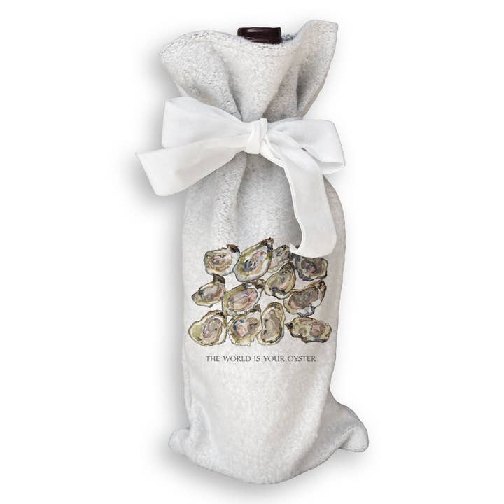 French Graffiti - Wholesale Tea Towel - A Dozen Oysters with Quote17