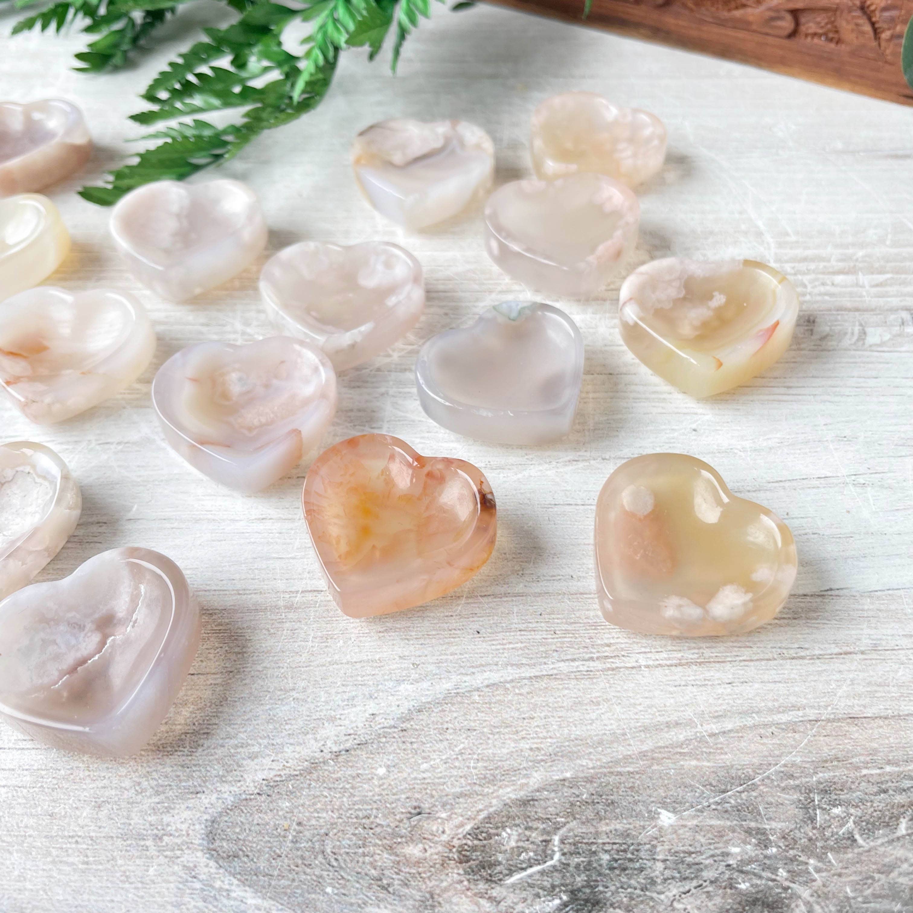 Ewelina Pas Jewelry - Venta al por mayor Bandejas/platos/boles decorativos - Mini cuenco de ágata floral en forma de corazón10