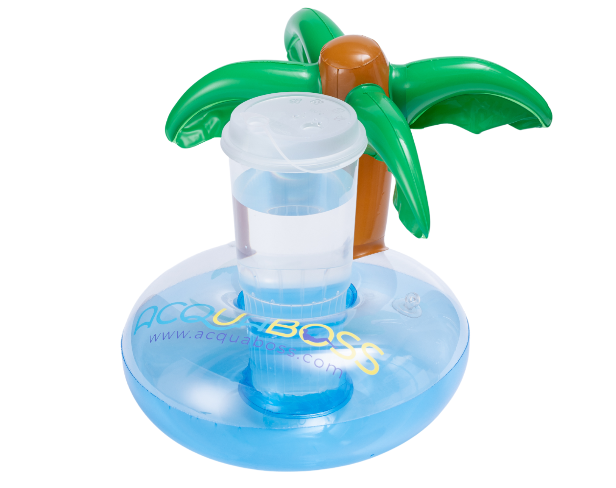 ACQUABOSS - Wholesale Inflatables - ACQUABOSS Double Water Hammock - with attachable waterproof phone sleeve and inflatable drink holder - B.5