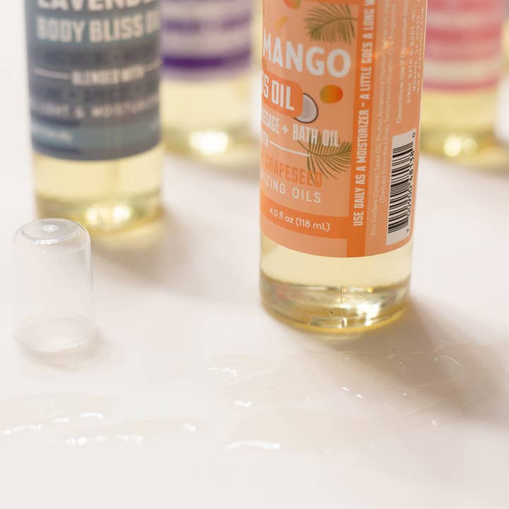 Rinse Bath Body Inc - Wholesale Bad/lichaamsolie - Body Bliss Oil - Kokosnoot Mango3