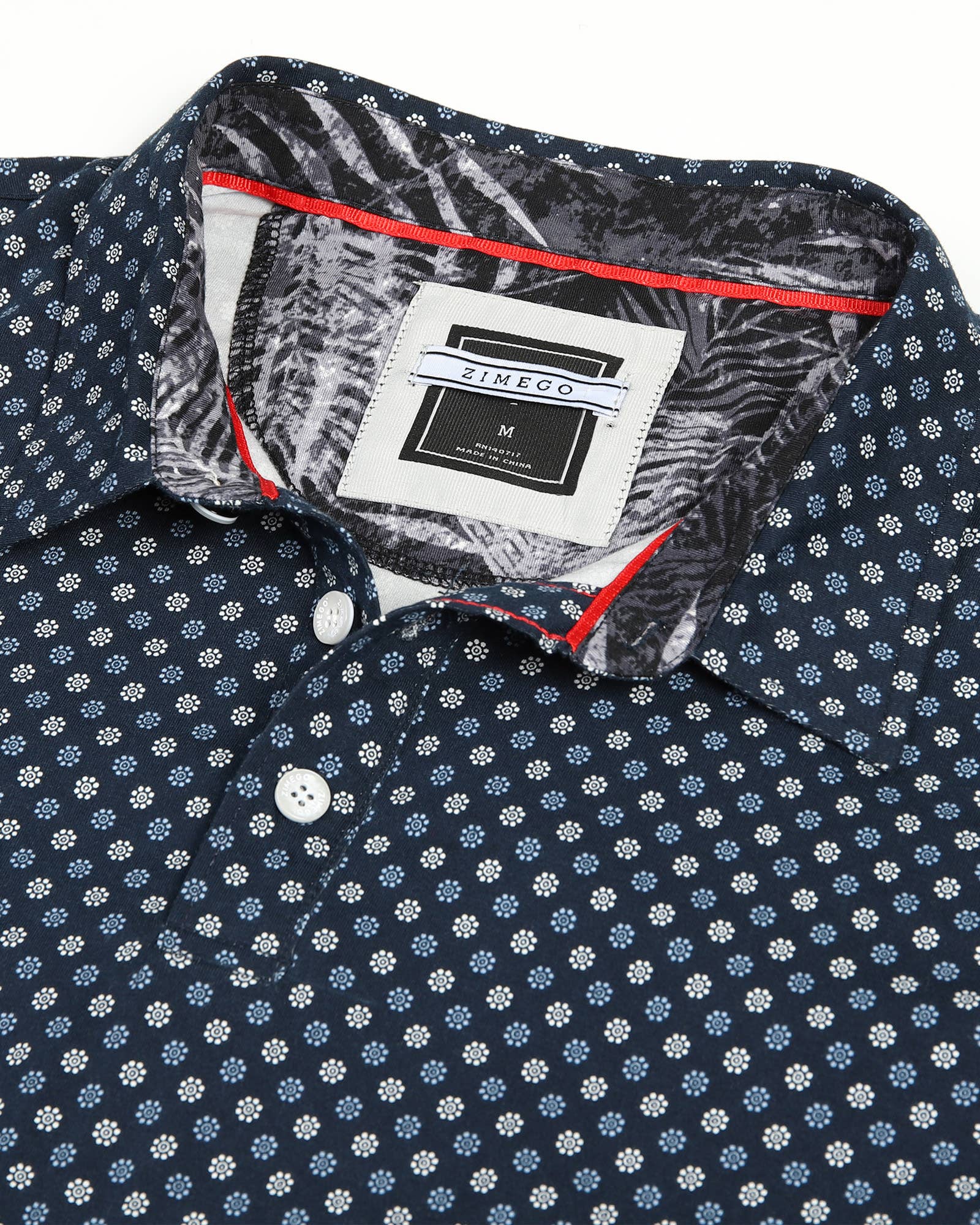 ZIMEGO - Wholesale Polo - Men's - Men's Short Sleeve Polo Neck Stretch Casual Golf Work Shirt4