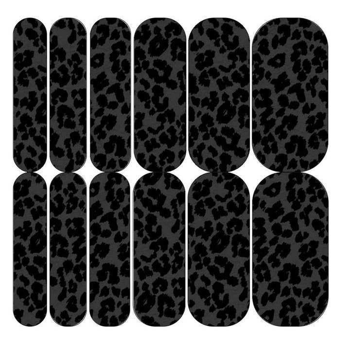 Fluwelen luipaardstickers voor wholesale door DIPPY COW NAILS