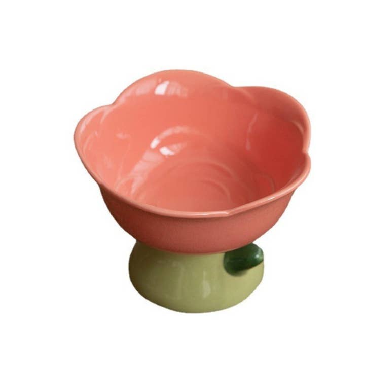 ToyalFriends - Wholesale Pet Bowl - Cat/Dog - Flower Shape Pet Food Bowl