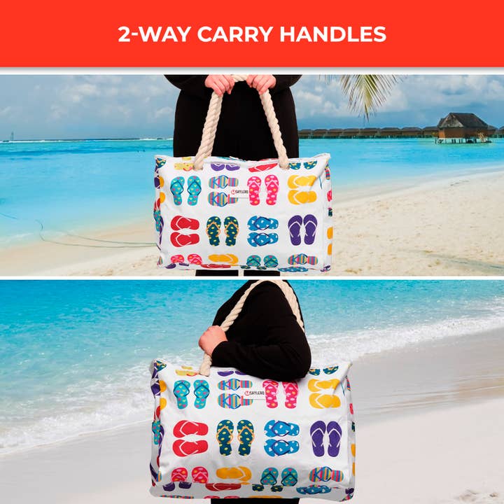 Beach Bag and Pool Bag | Waterproof | Flip Flops for wholesale on Faire6