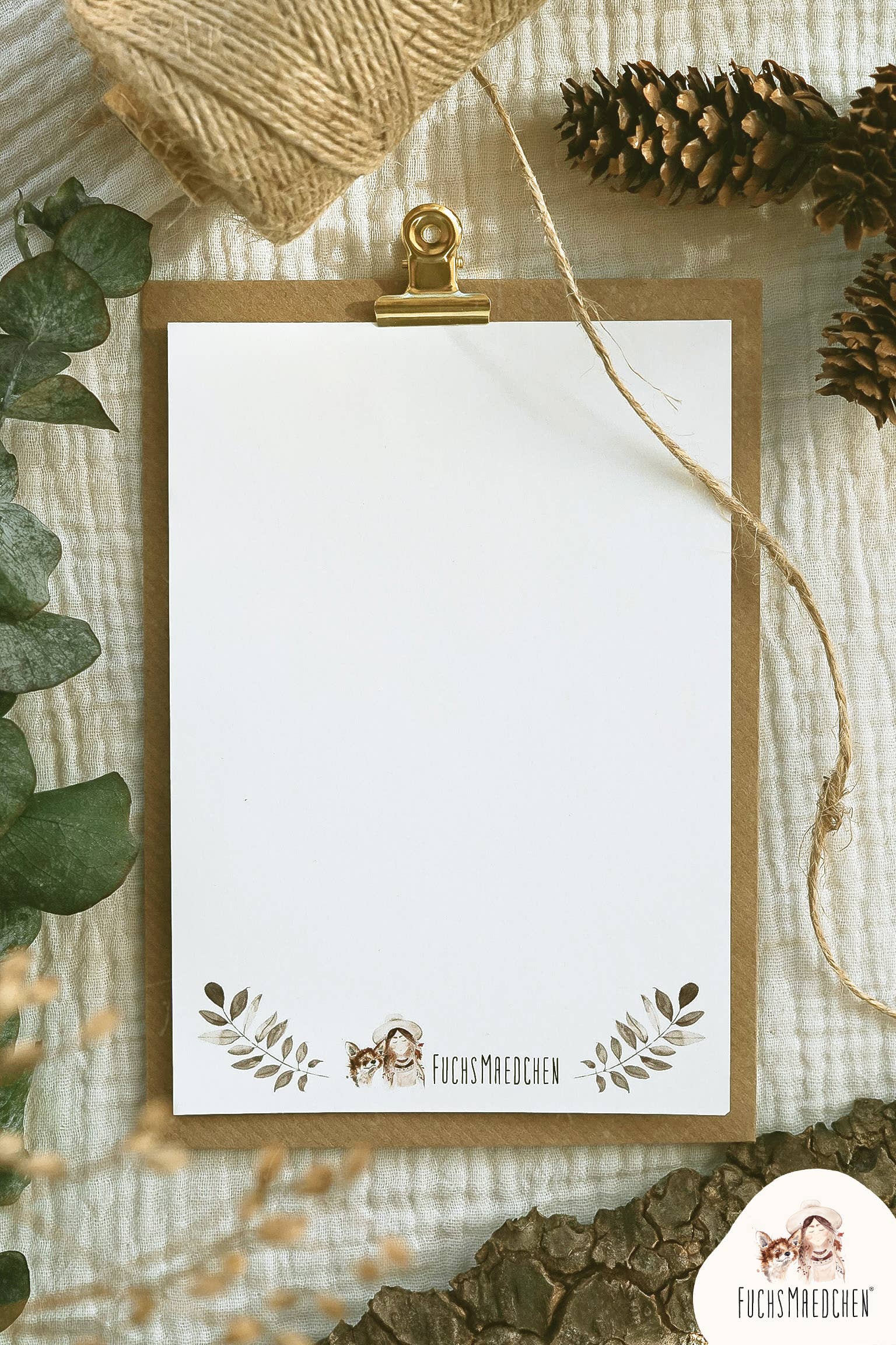 FuchsMaedchen - Wholesale Everyday Greeting Card - Greeting card fox forest3