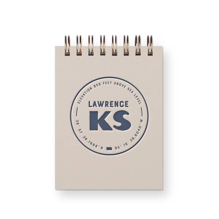 Ruff House Print Shop - Wholesale Notebook - Custom City Geotag Mini Jotter Notebook