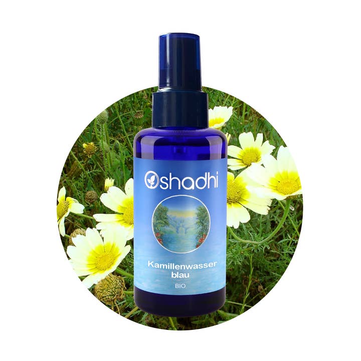 Kamillenwasser blau EU-bio für den Großhandel von Oshadhi
