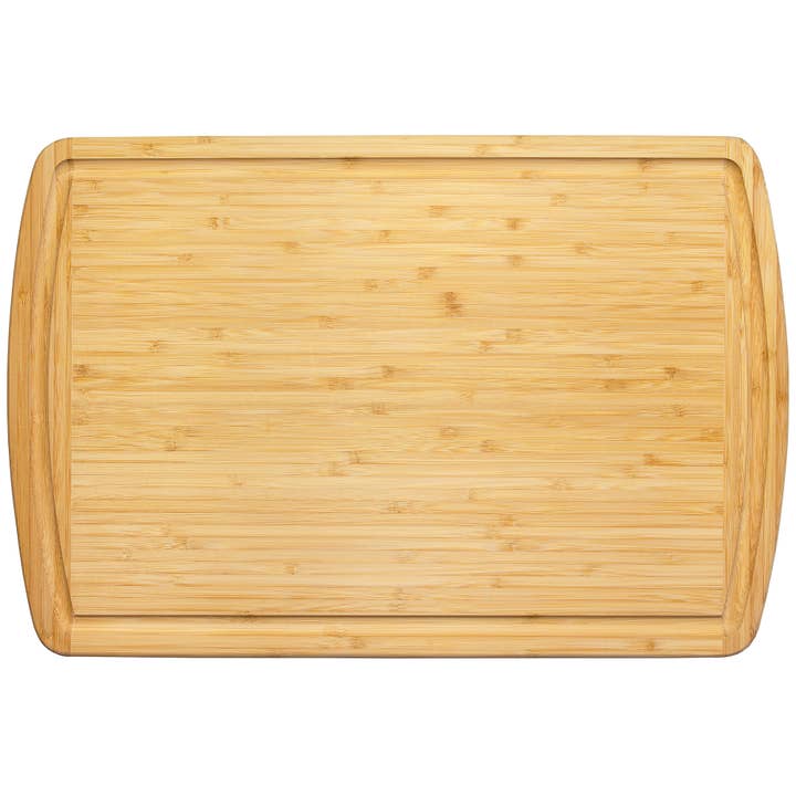 Totally Bamboo - Wholesale Cutting Board - Malibu Groove Bamboo Cutting Board with Juice Groove