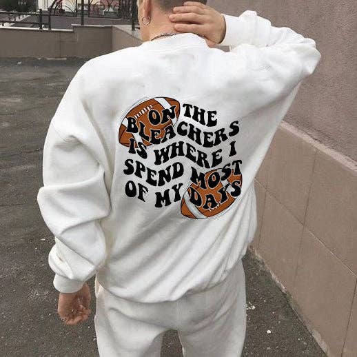 Football Lovers Letter Print Herrtröja för wholesale av novaxau