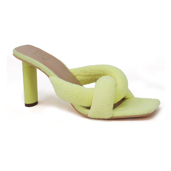 Yoki Fashion - Wholesale High Heels - Women's - Yoki JAILA Women's Open Square Toe High Heel2