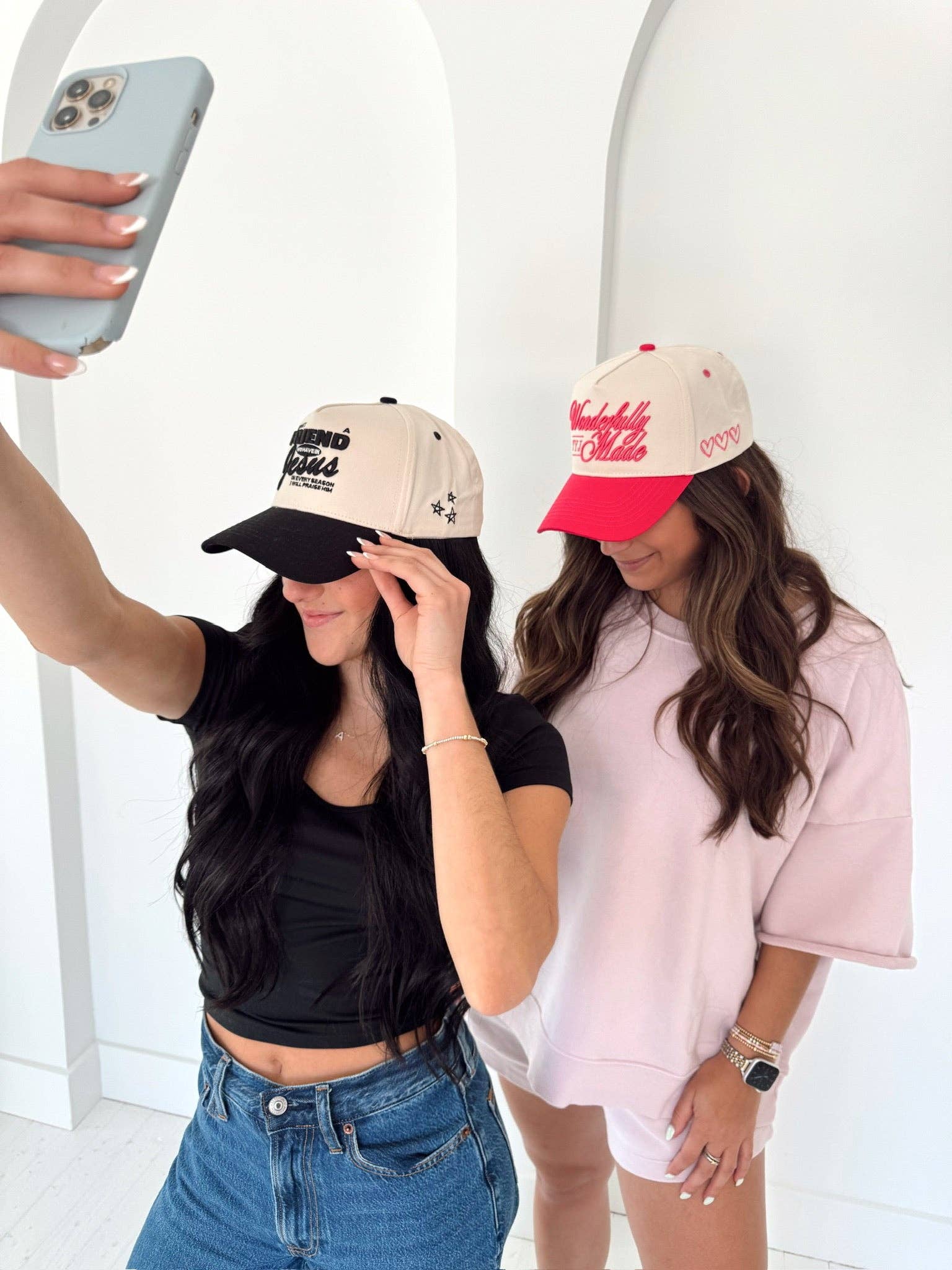 KENZKUSTOMZ - Vente Casquette de camionneur – unisexe - Ami en Jésus - Casquette Trucker Vintage Noire4