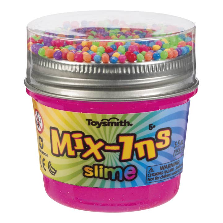 Toysmith - Wholesale Retailer Display - Kids & Baby - Mix-Ins Slime & Confetti Kit, Asst Styles/Colors, Party Gift8