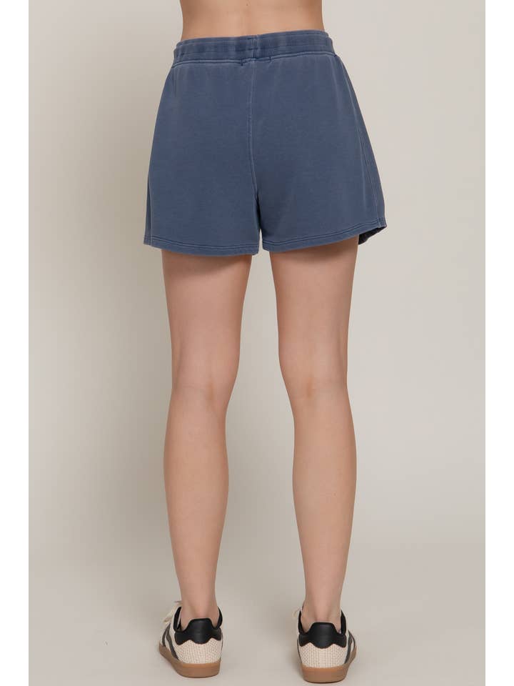 Active Basic | Active USA - Wholesale Lounge Shorts - Women's - Garment Washed Terry Shorts18