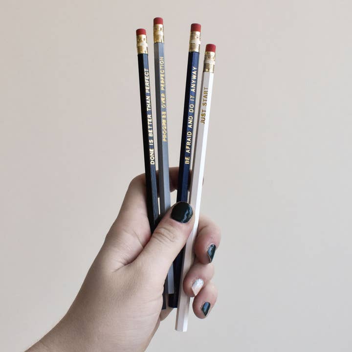Kyn You Believe It - Wholesale Pencil - Progress Over Perfection Pencil Pack3