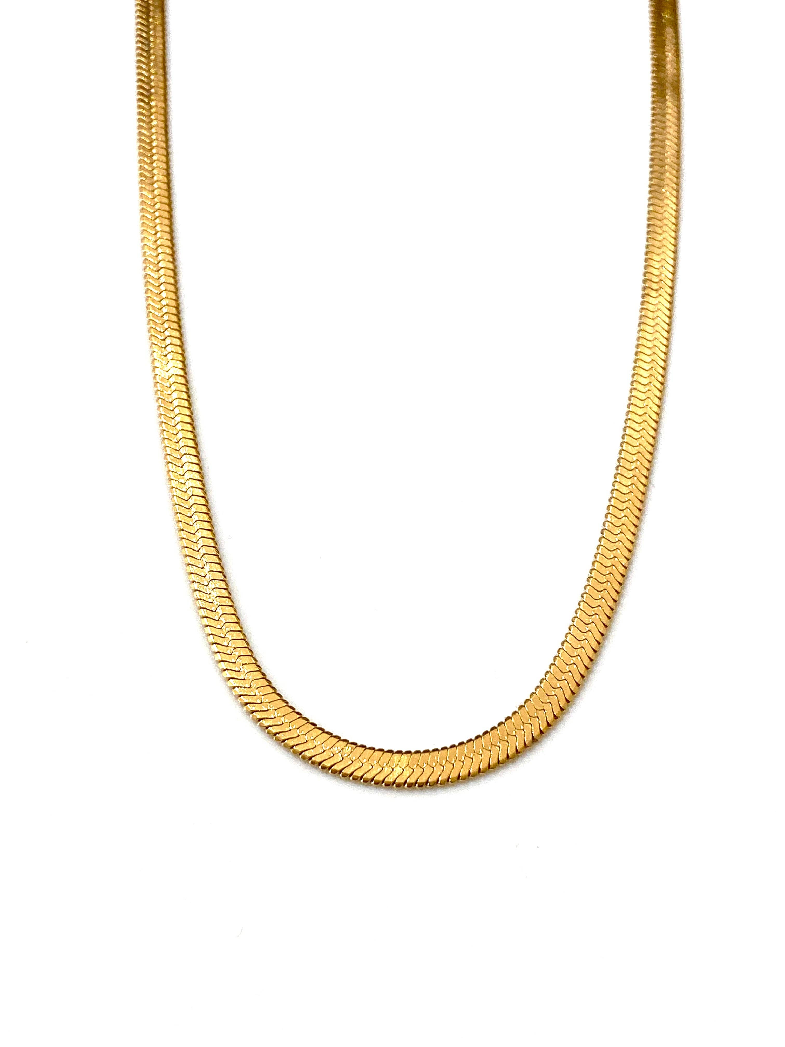 Cassette Barcelona - Wholesale Link & Chain Necklace - Athena Gold0