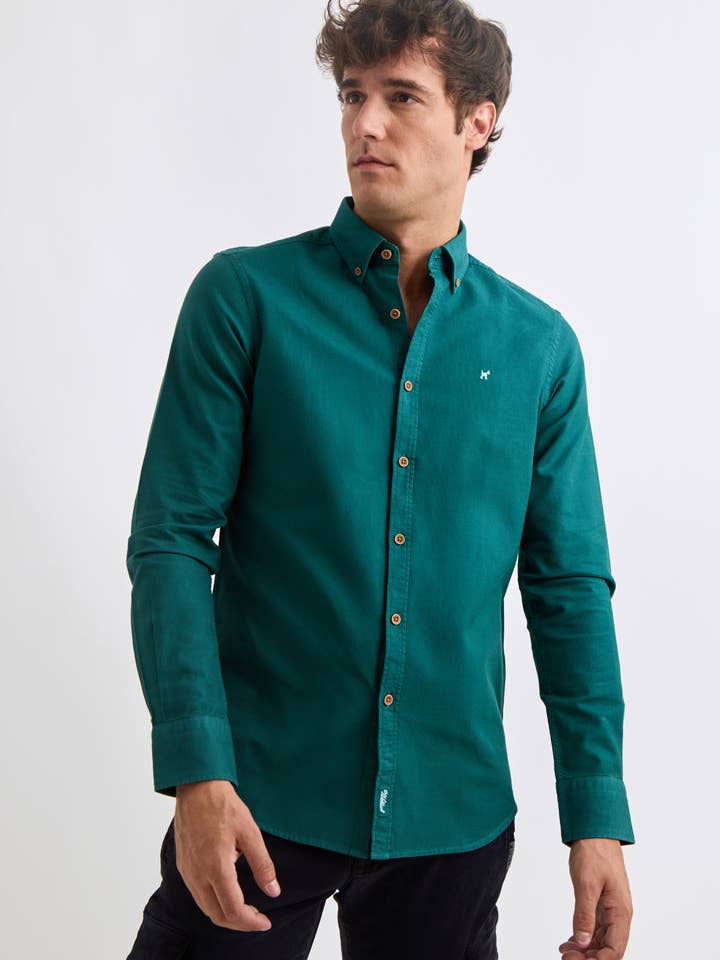 Garment Dyed Structure Shirt for wholesale by williot