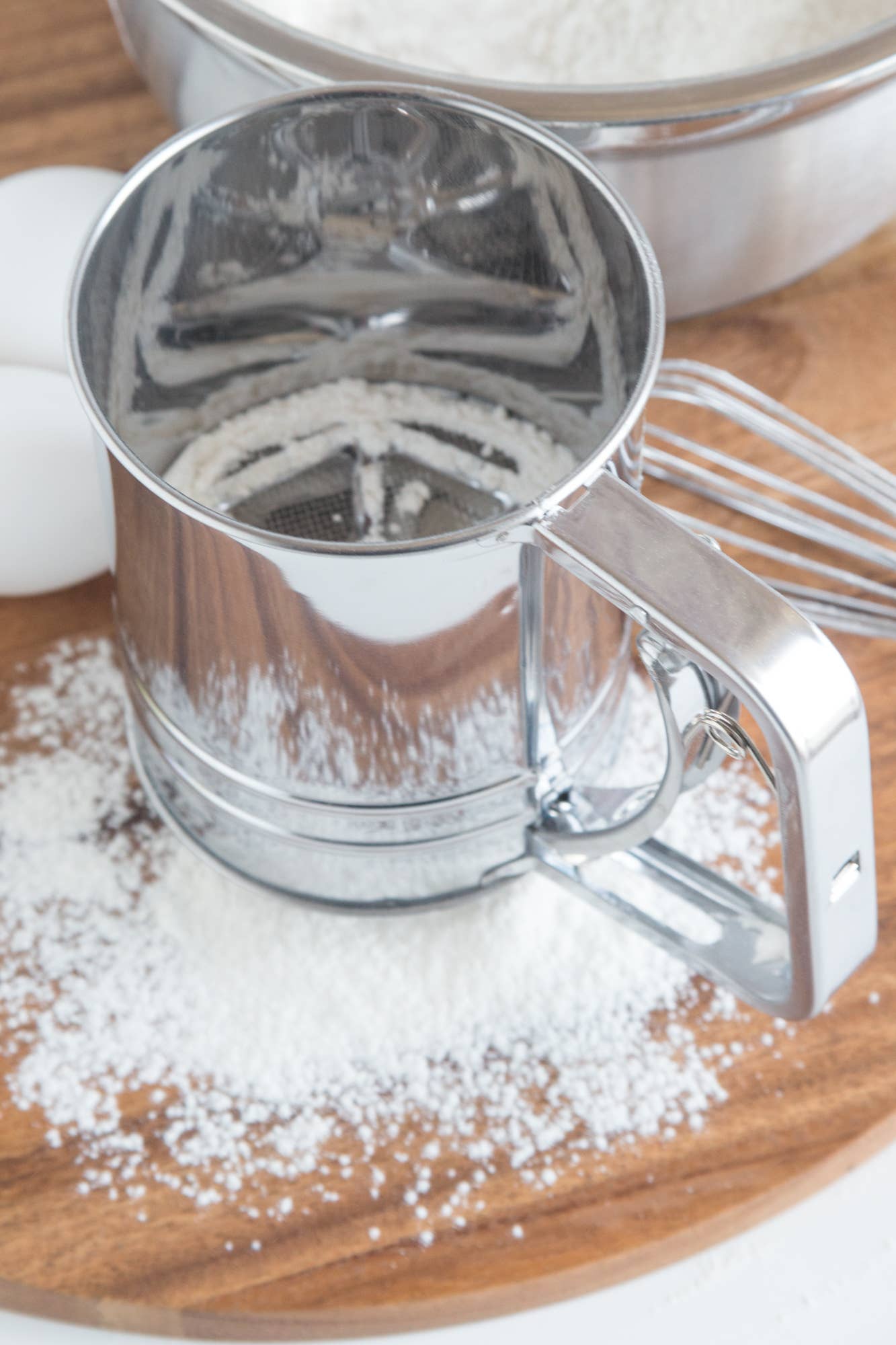 Fox Run Brands - Venta al por mayor Tamiz - Tamizador de harina Fox Run, acero inoxidable, 6.4 onzas3