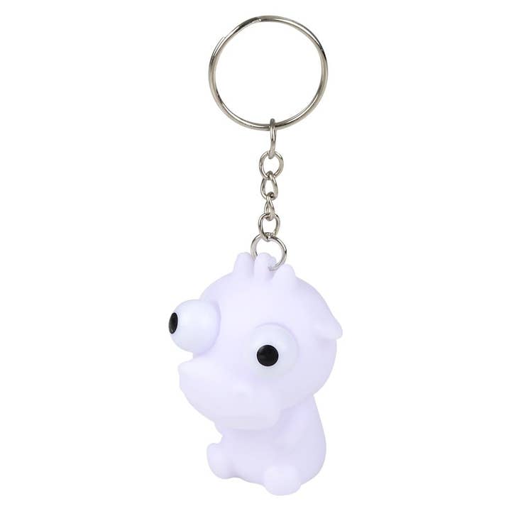 La Luna Bella - Toys - Vendita all'ingrosso Portachiavi - Bambini - PORTACHIAVI LLB DA 2" SQUEEZE ANIMAL POPPING EYE8