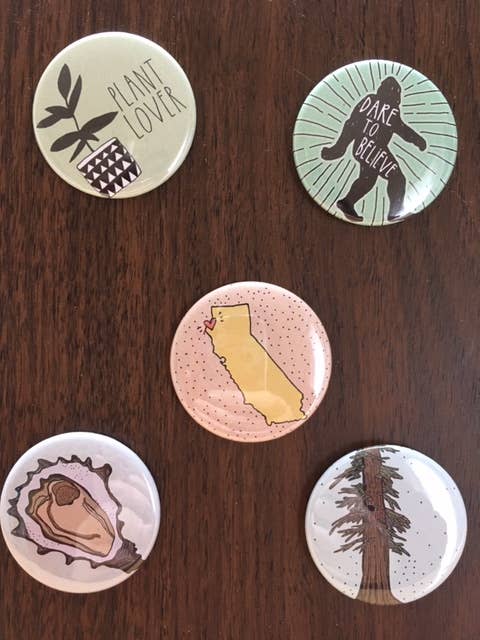 Pen+Pine - Wholesale Magnet - Redwood Magnet2