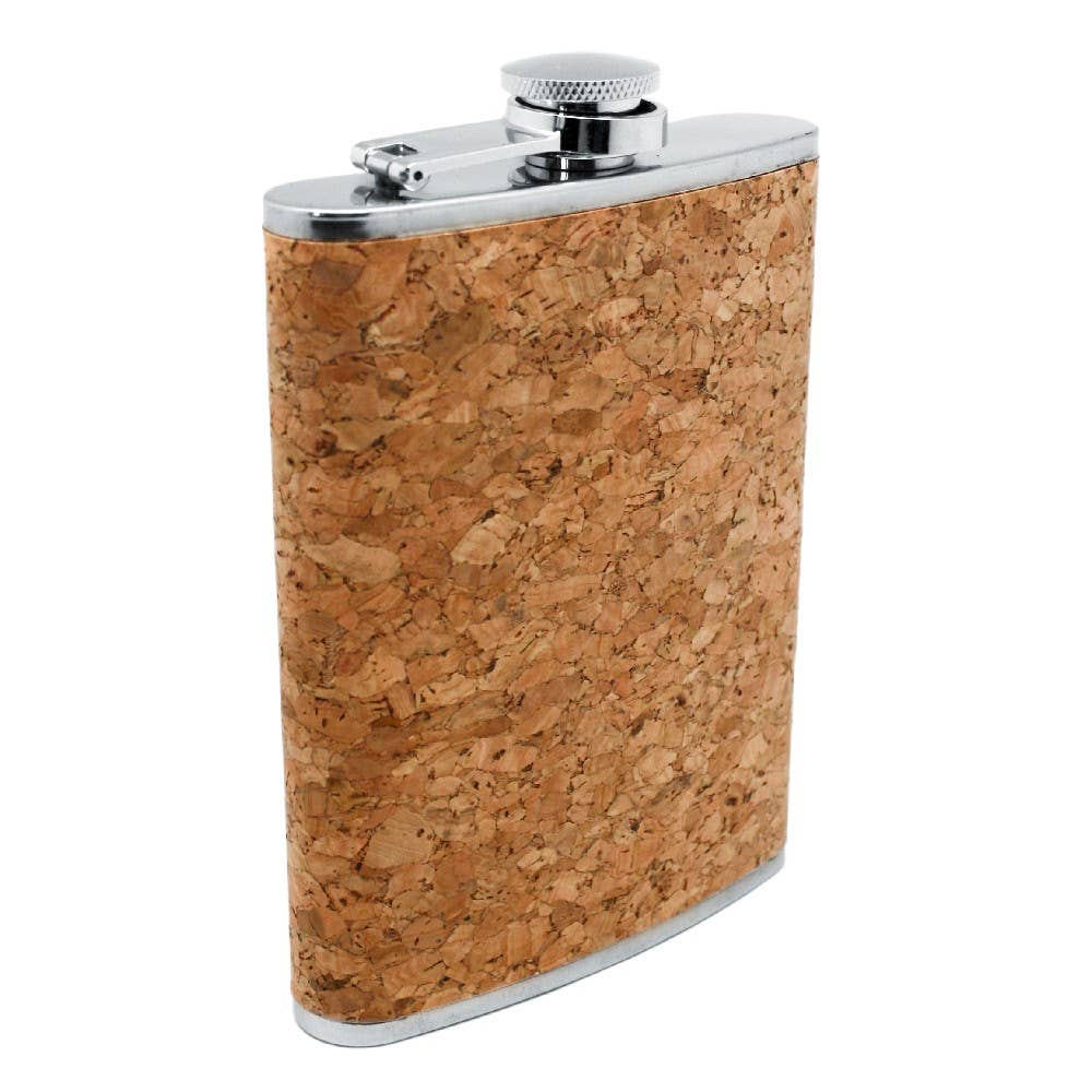 Vin Bouquet (Find It Import & Export Sl) - Wholesale Flask - Cork hip flask with funnel0