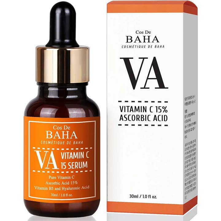 Cos De BAHA Vitamin C Facial Serum with L-Ascorbic Acid 15% + Vitamin B5 for wholesale by Andbeaut