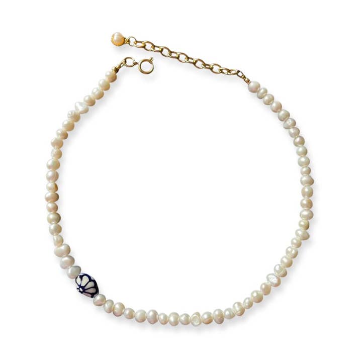 Iris Necklace for wholesale by Sandy Pearl