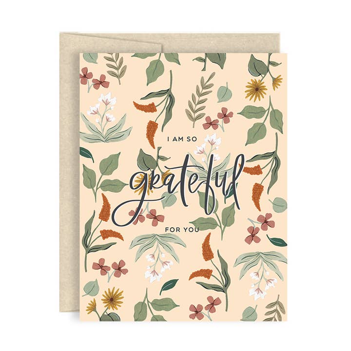 Grateful For You for wholesale by Stay Sunny Paper Co.