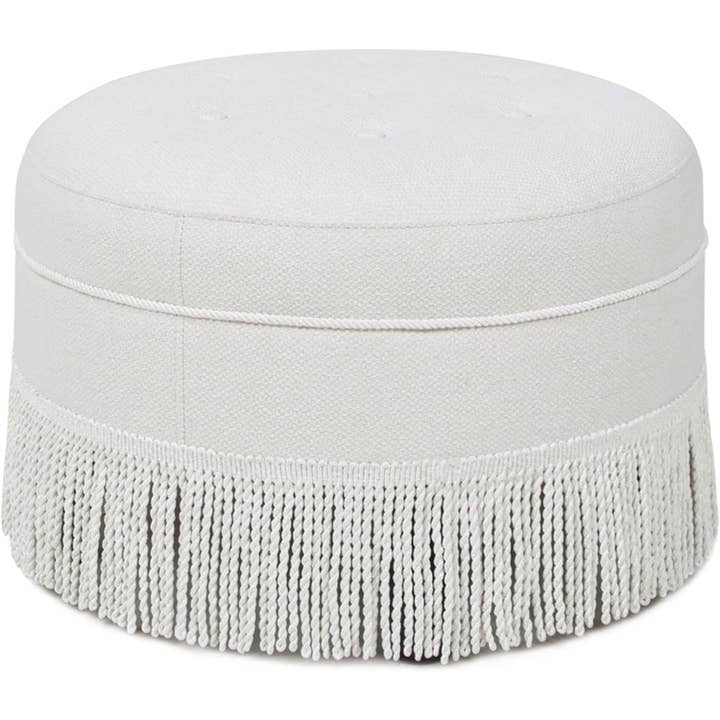 Jennifer Taylor Home - Wholesale Ottoman - Yolanda 24" Round Upholstered Accent Ottoman