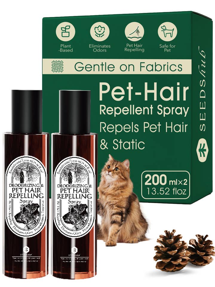 3-in-1 Pet Hair Repelling & Odor Removal Spray, For Fabrics for wholesale by Seedshub