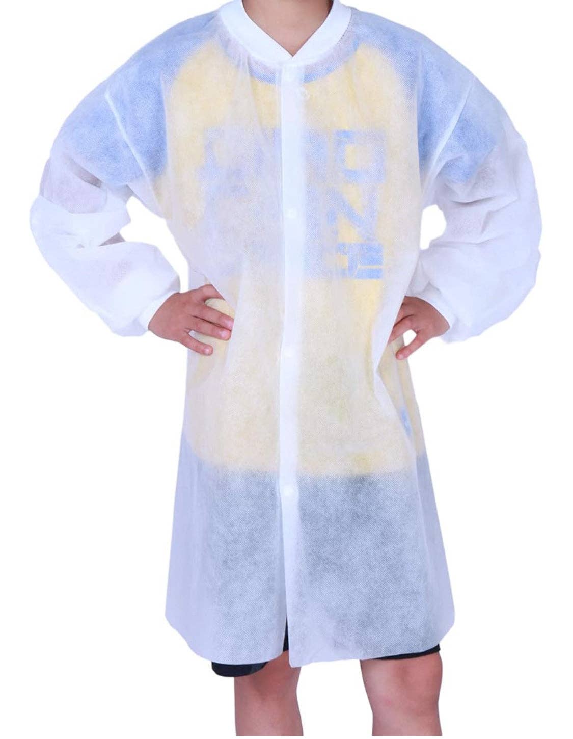 Team Genius Squad - Wholesale Costume - Kids - Youth Disposable Lab Coat - with Safety Glasses4